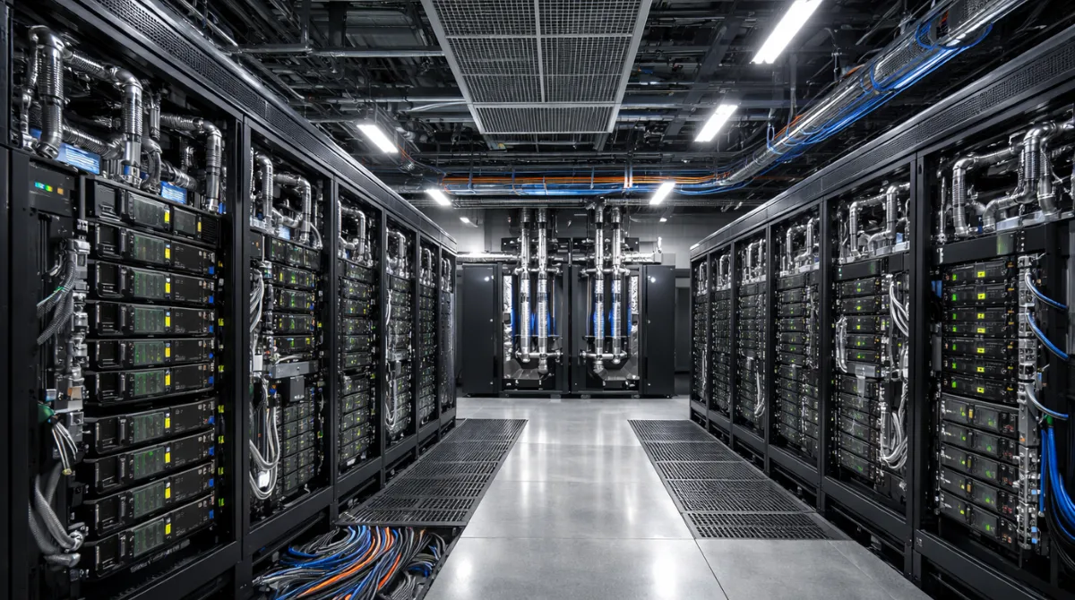 Future-ready AI data center infrastructure optimized for efficiency and scalability