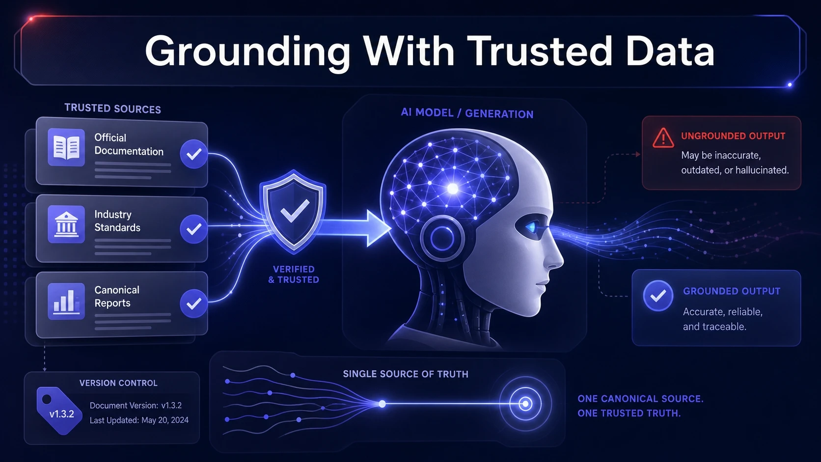 Grounding With Trusted Data