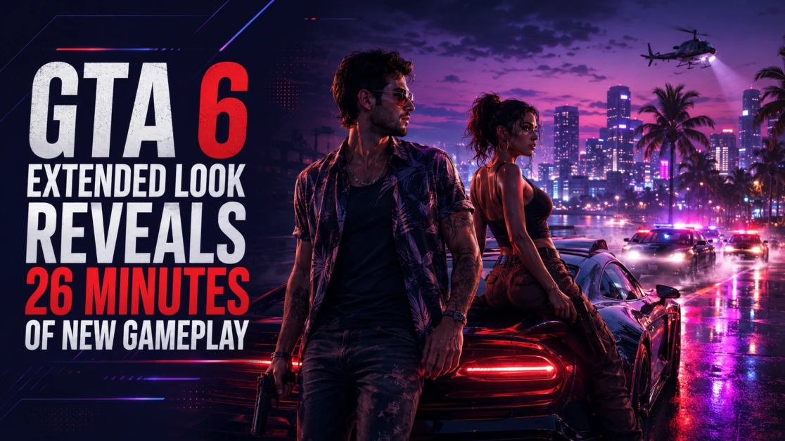 GTA 6 Extended Look Reveals 26 Minutes of New Gameplay