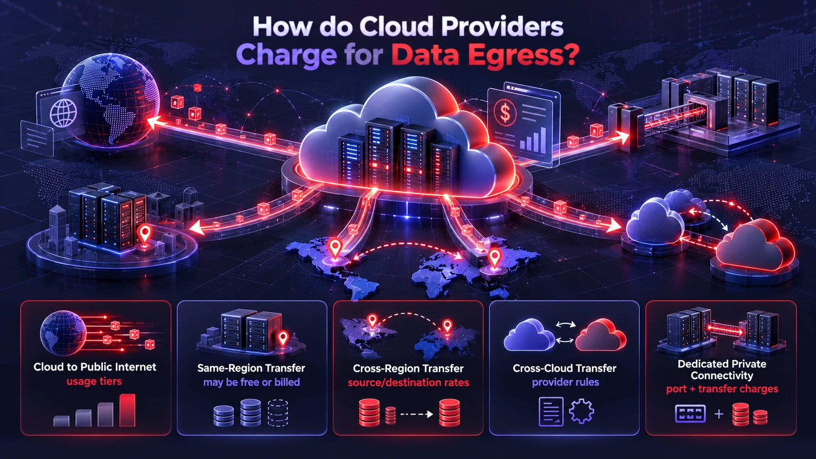 How do Cloud Providers Charge for Data Egress