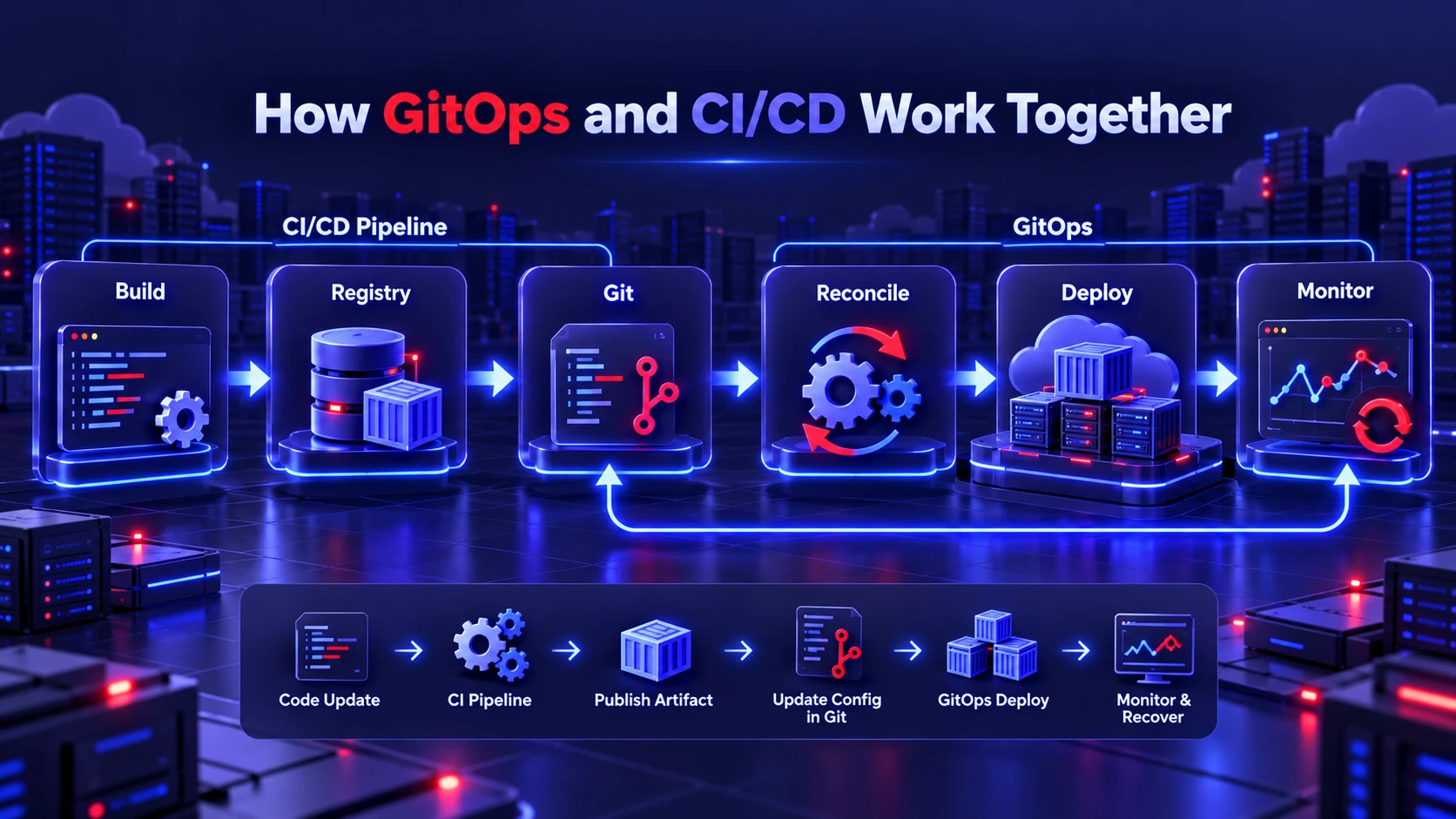 How GitOps and CI CD Work Together