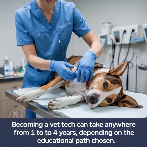 how long does it take to become a vet tech