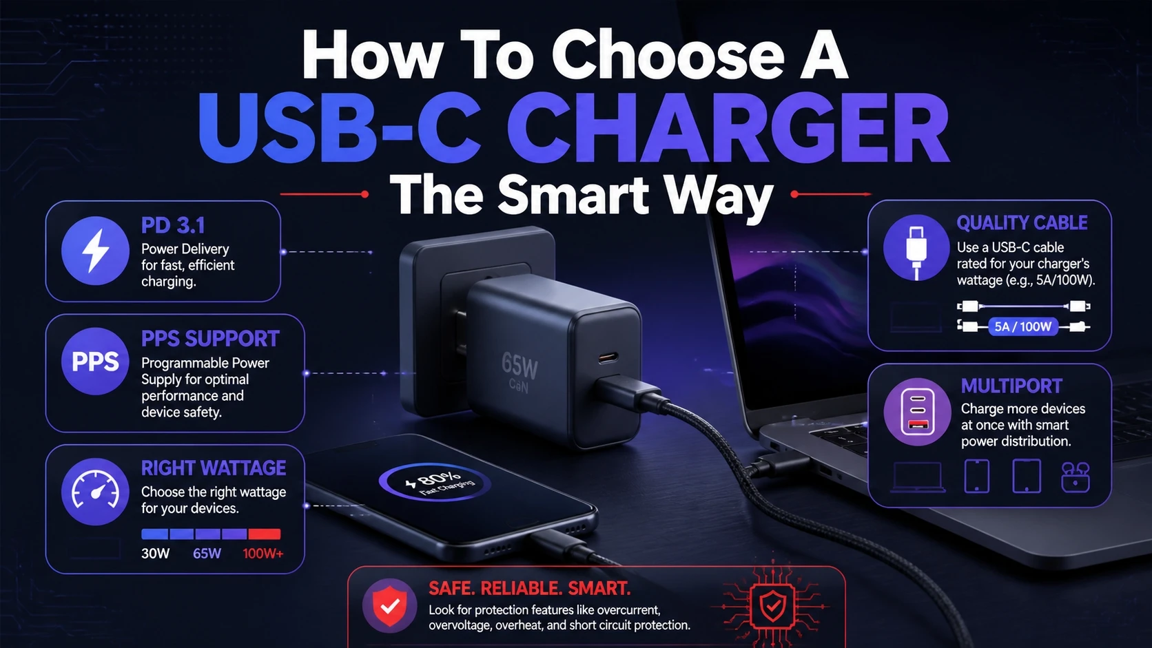 How To Choose A USB-C Charger The Smart Way