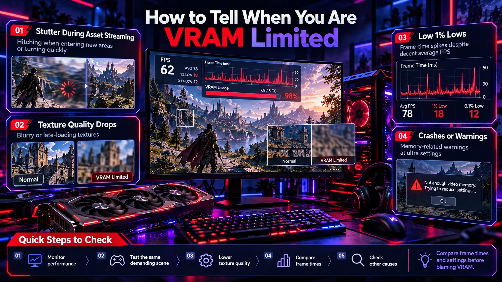How to Tell When You are VRAM Limited