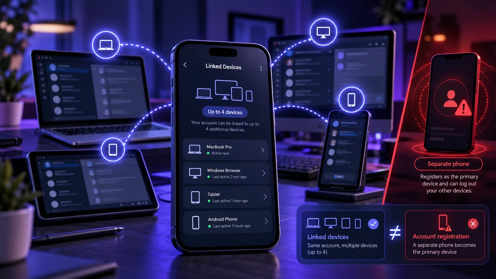 How WhatsApp Linked Devices Work