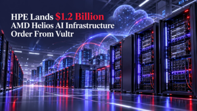 HPE Lands $1.2 Billion AMD Helios AI Infrastructure Order From Vultr
