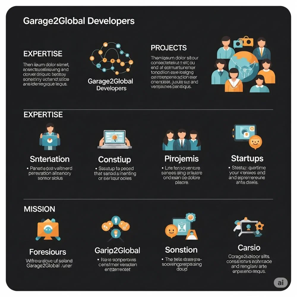 infographic image of Garage2Global Developers