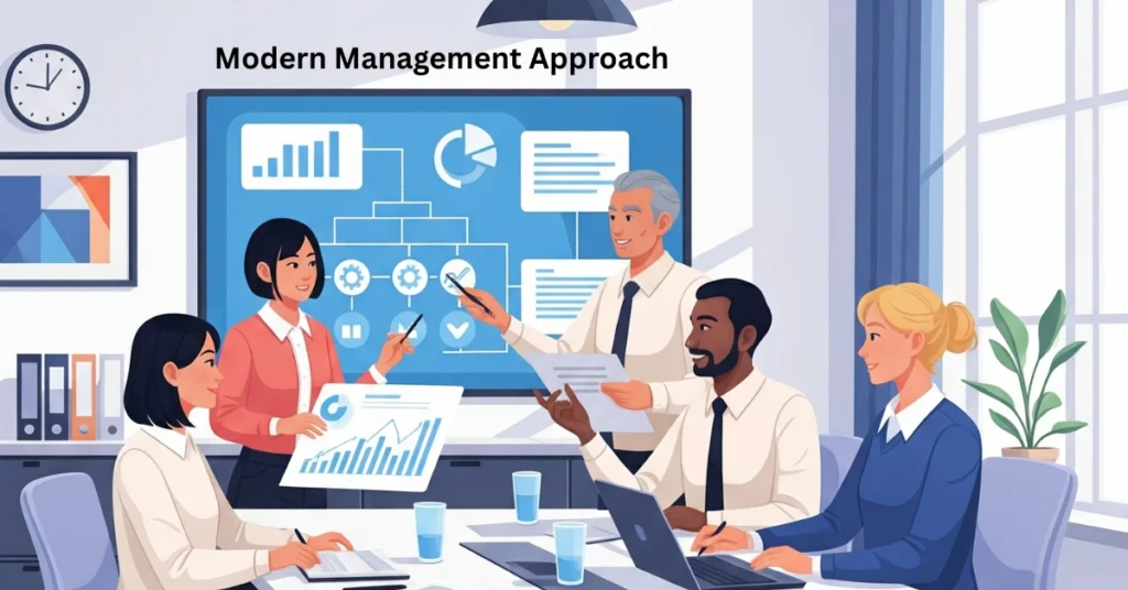 Team planning modern management strategy