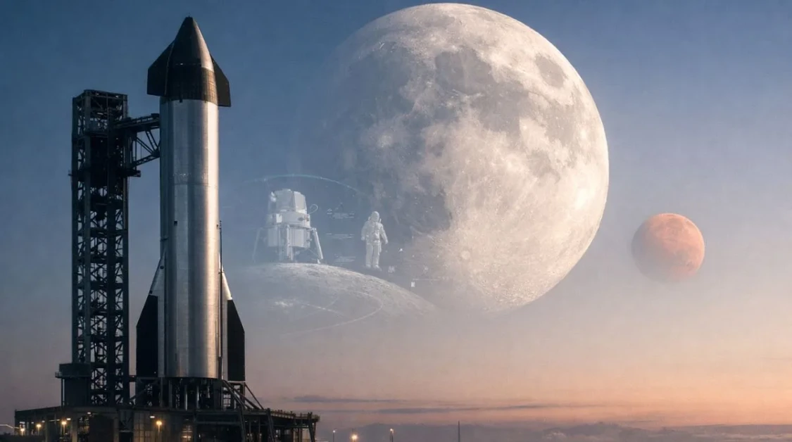 Musk scraps 2026 Mars mission as SpaceX prioritizes lunar landings and Starship development