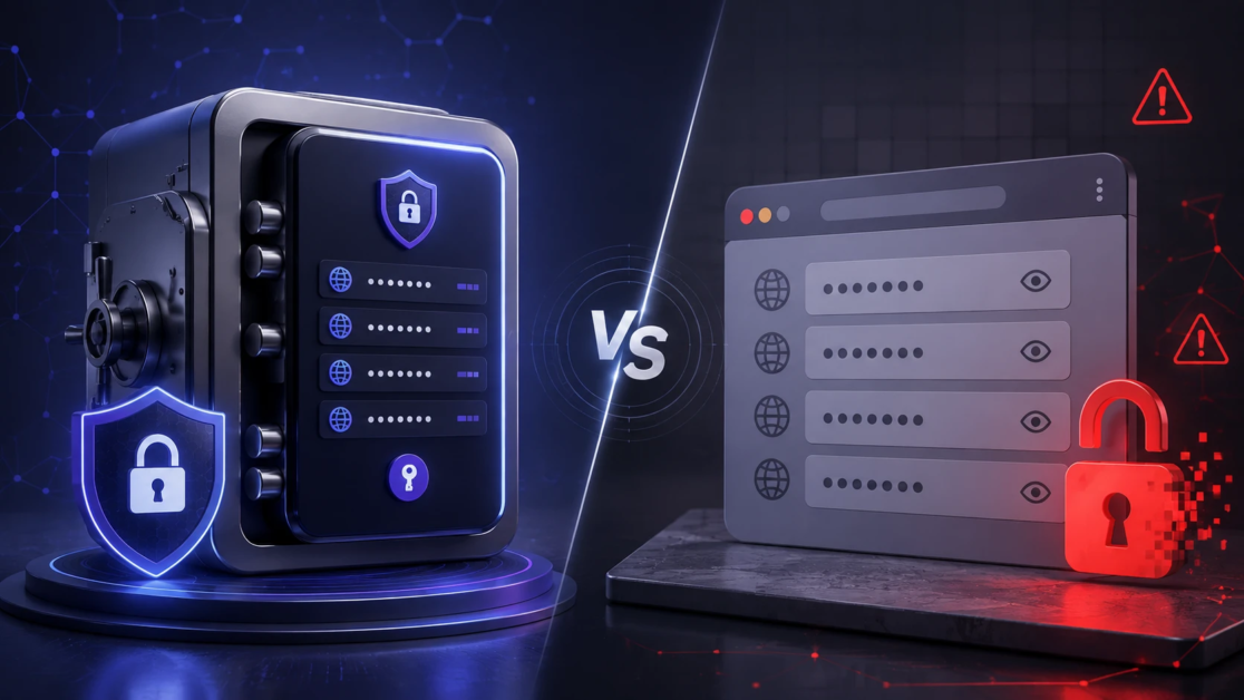 Password Manager vs Browser Password Saving Which Is Safer