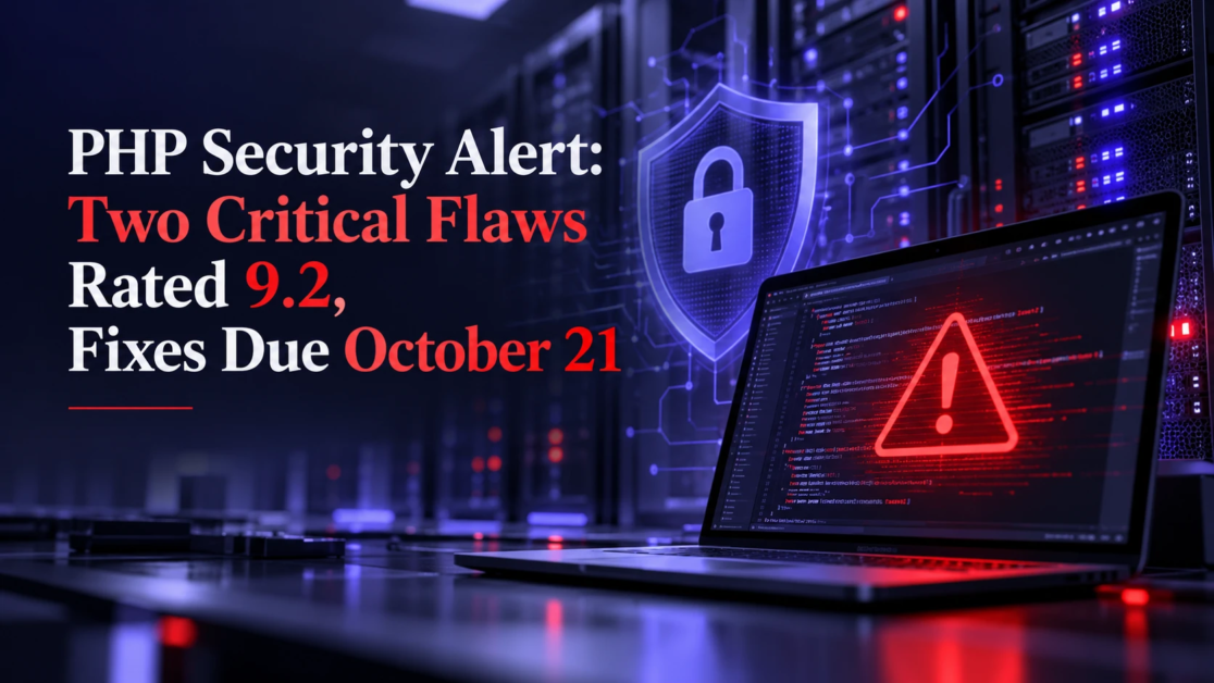 PHP Security Alert: Two Critical Flaws Rated 9.2, Fixes Due October 21