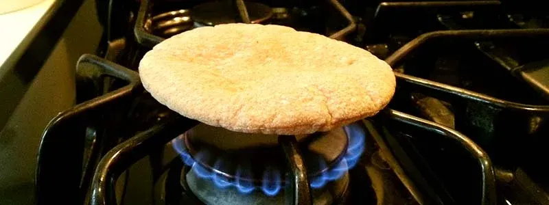 Pita bread for çeciir