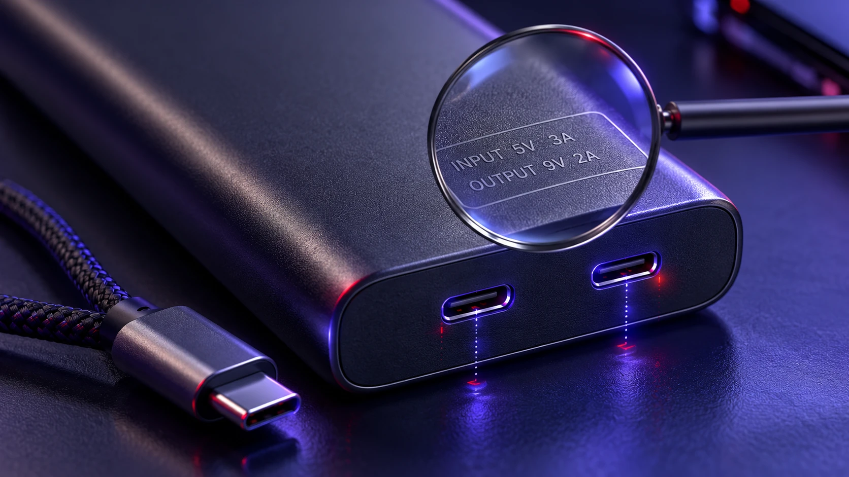 Reading the Label on the Power Bank