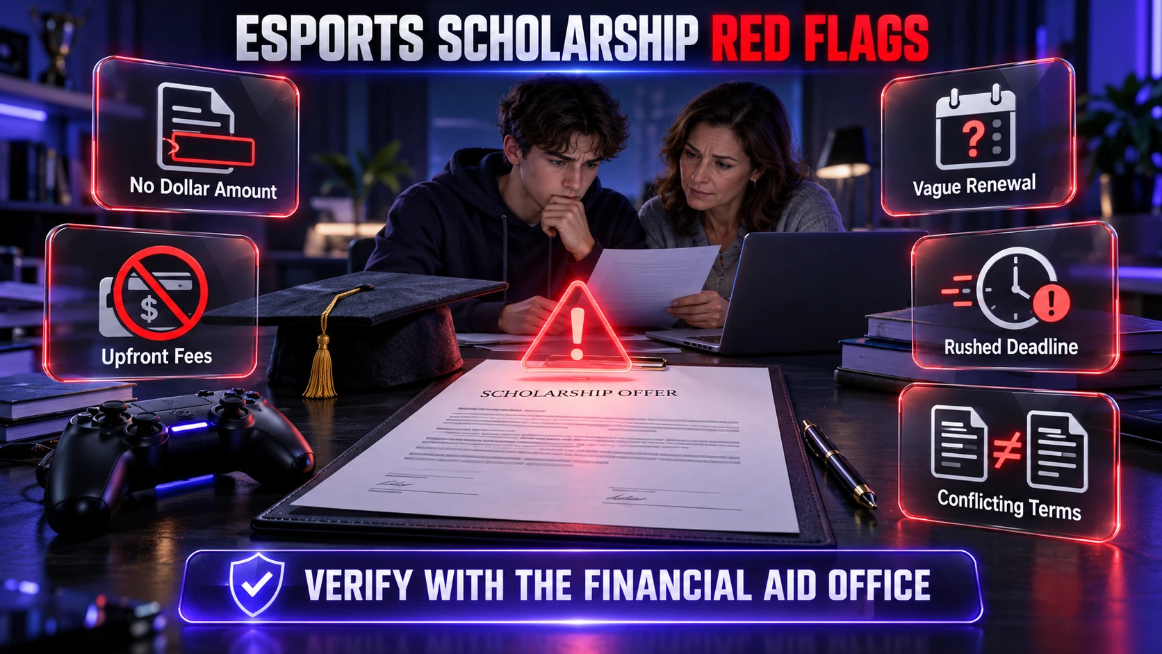 Esports Scholarship Risks and Red Flags to Watch for
