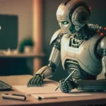 Robot AI Writing Assistant