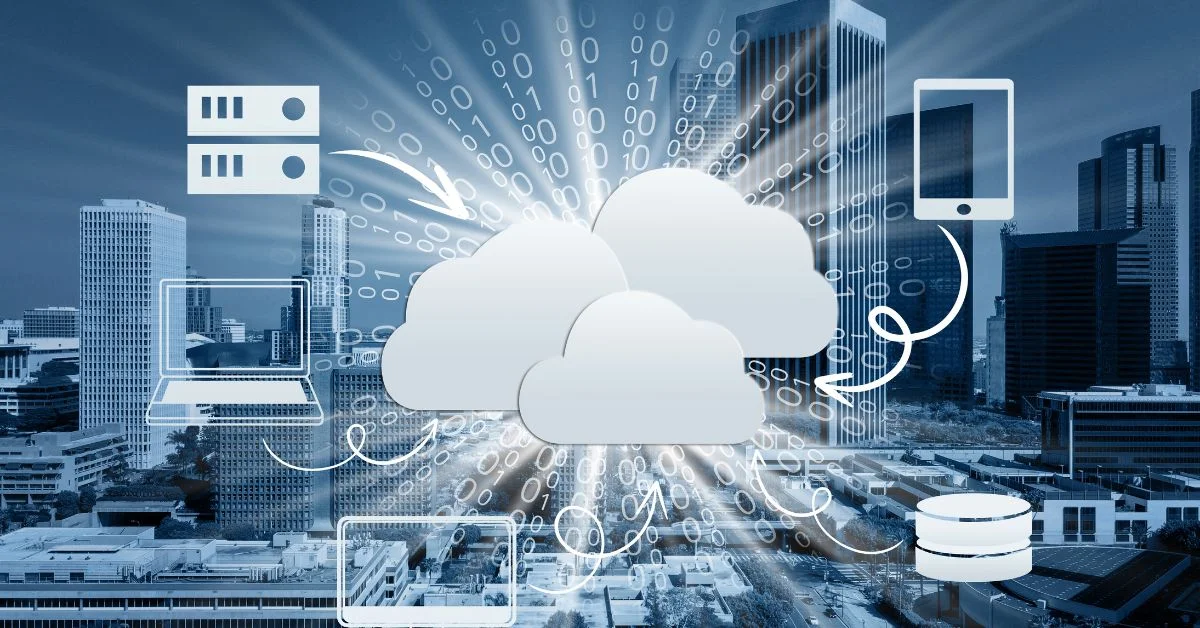 saas concept collage