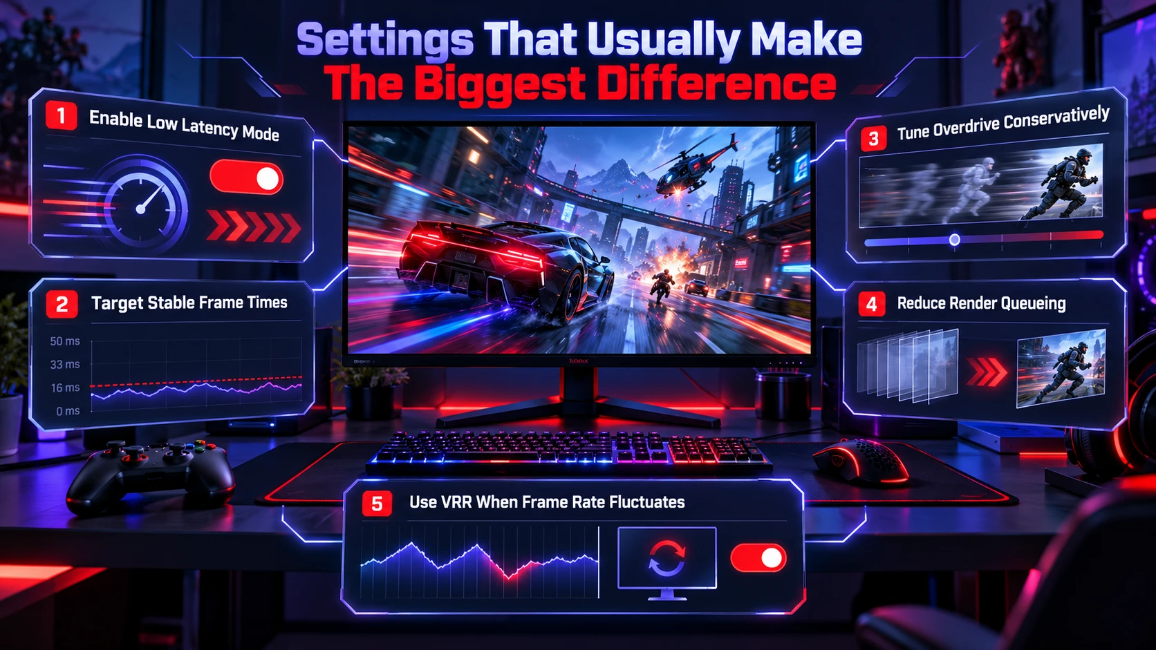 Settings That Usually Make The Biggest Difference