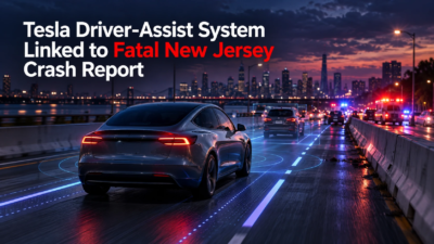 Tesla Driver-Assist System Linked to Fatal New Jersey Crash Report