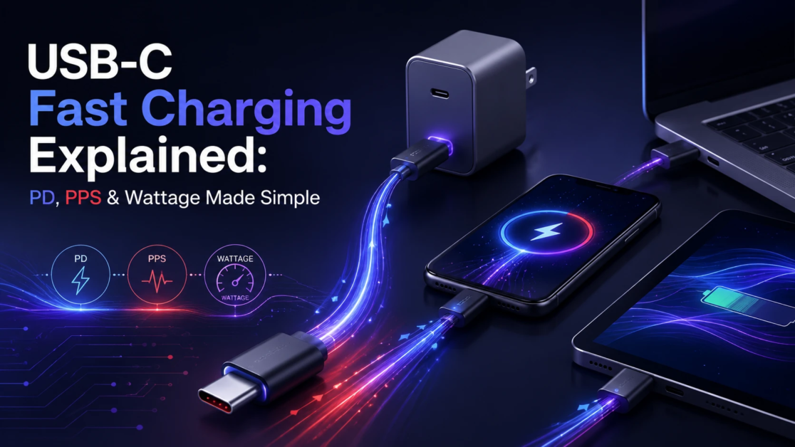 USB-C Fast Charging Explained PD, PPS & Wattage Made Simple
