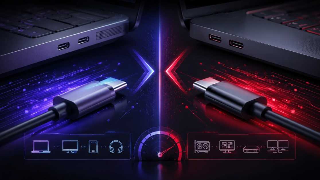 USB4 vs Thunderbolt 4 What is the Difference