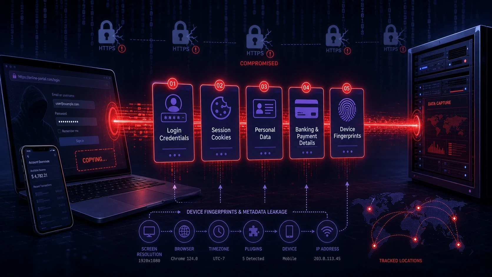 What Data Gets Stolen During The Attack