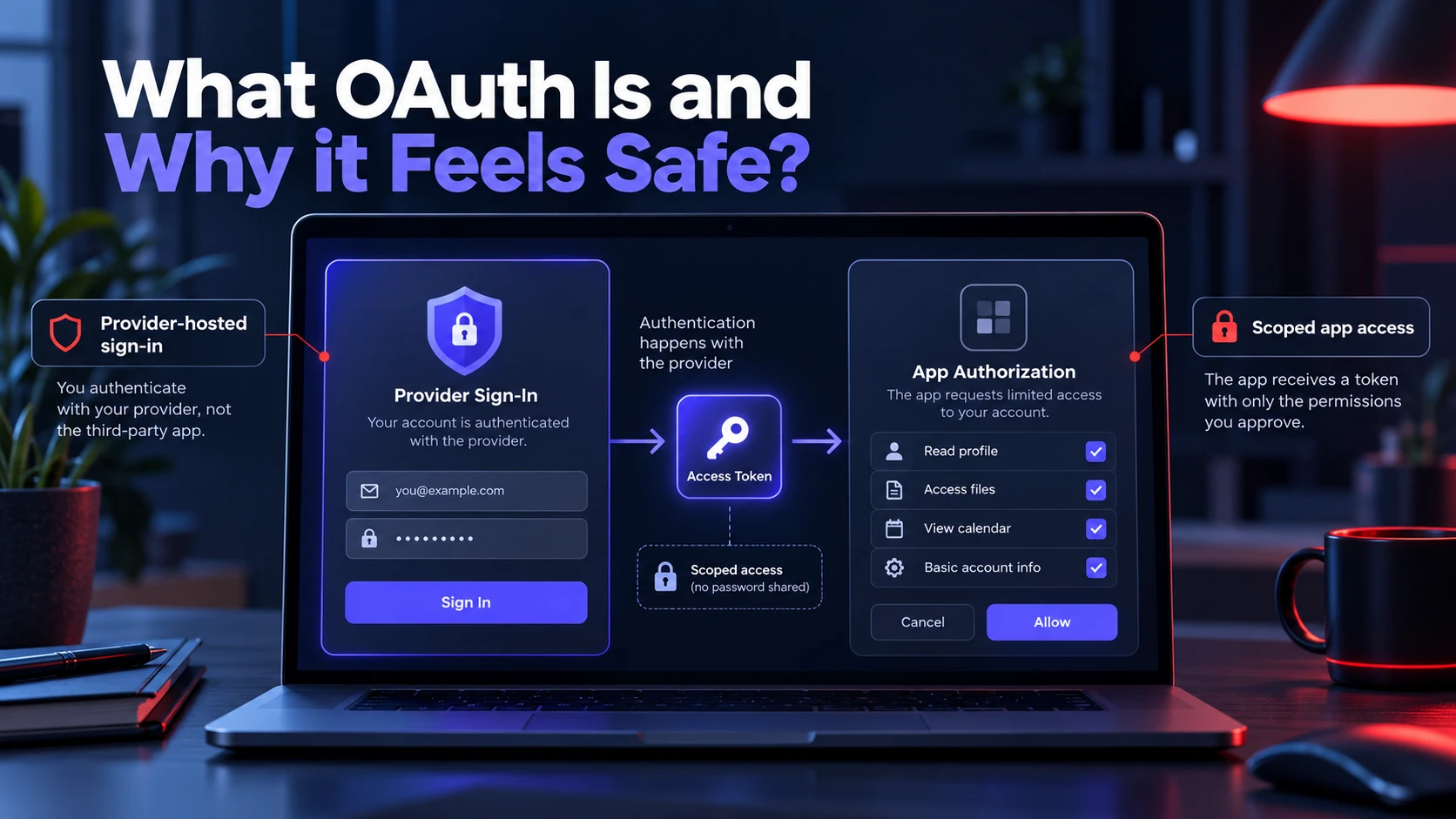 What OAuth Is and Why it Feels Safe