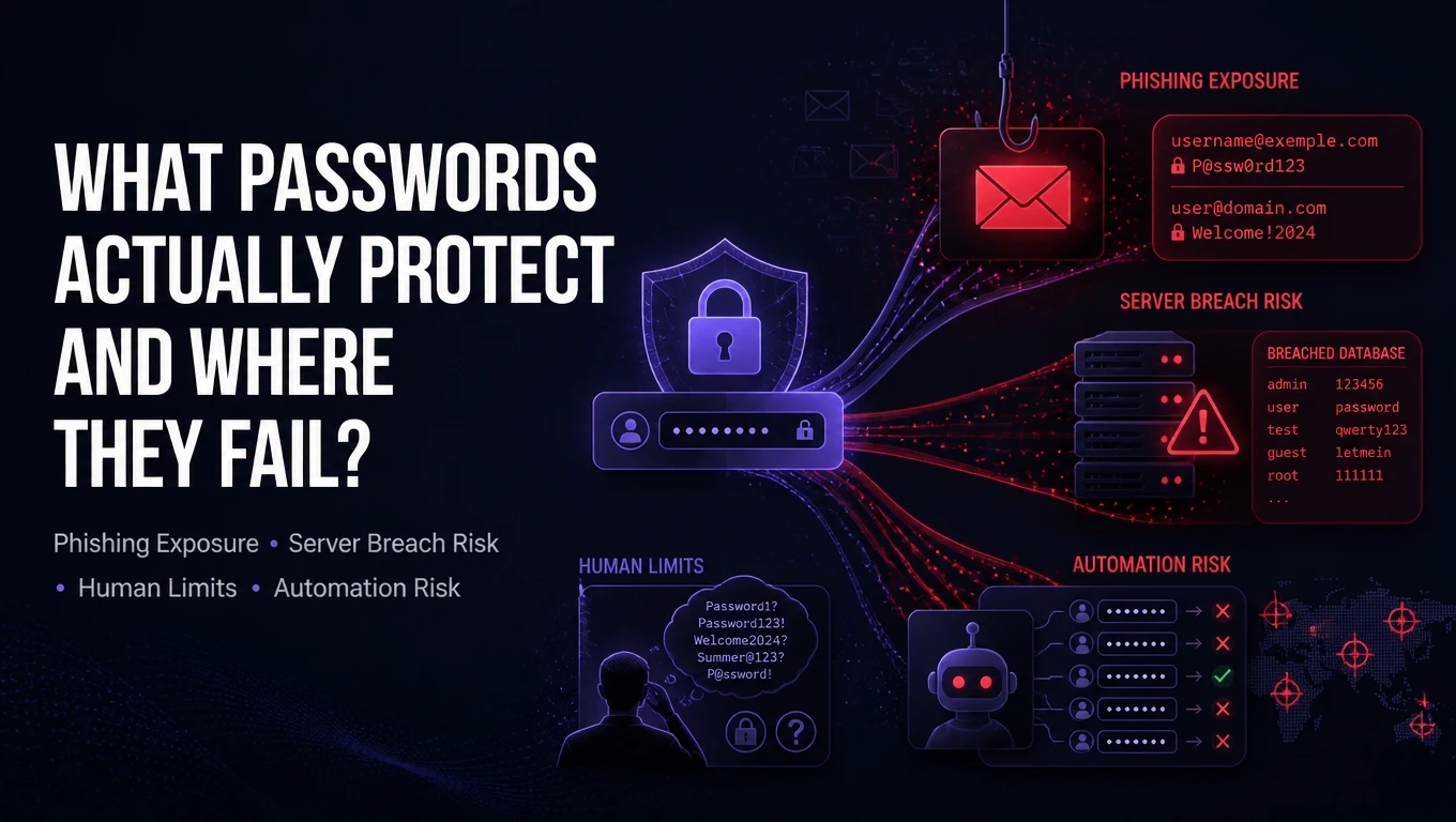 What Passwords Actually Protect And Where They Fail