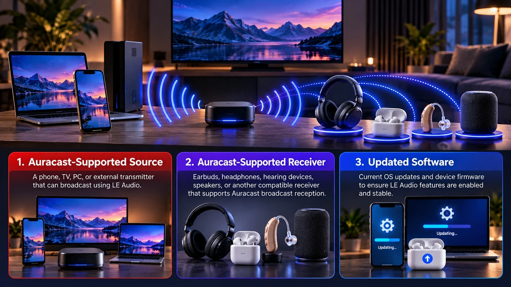 What You Need to Use Auracast