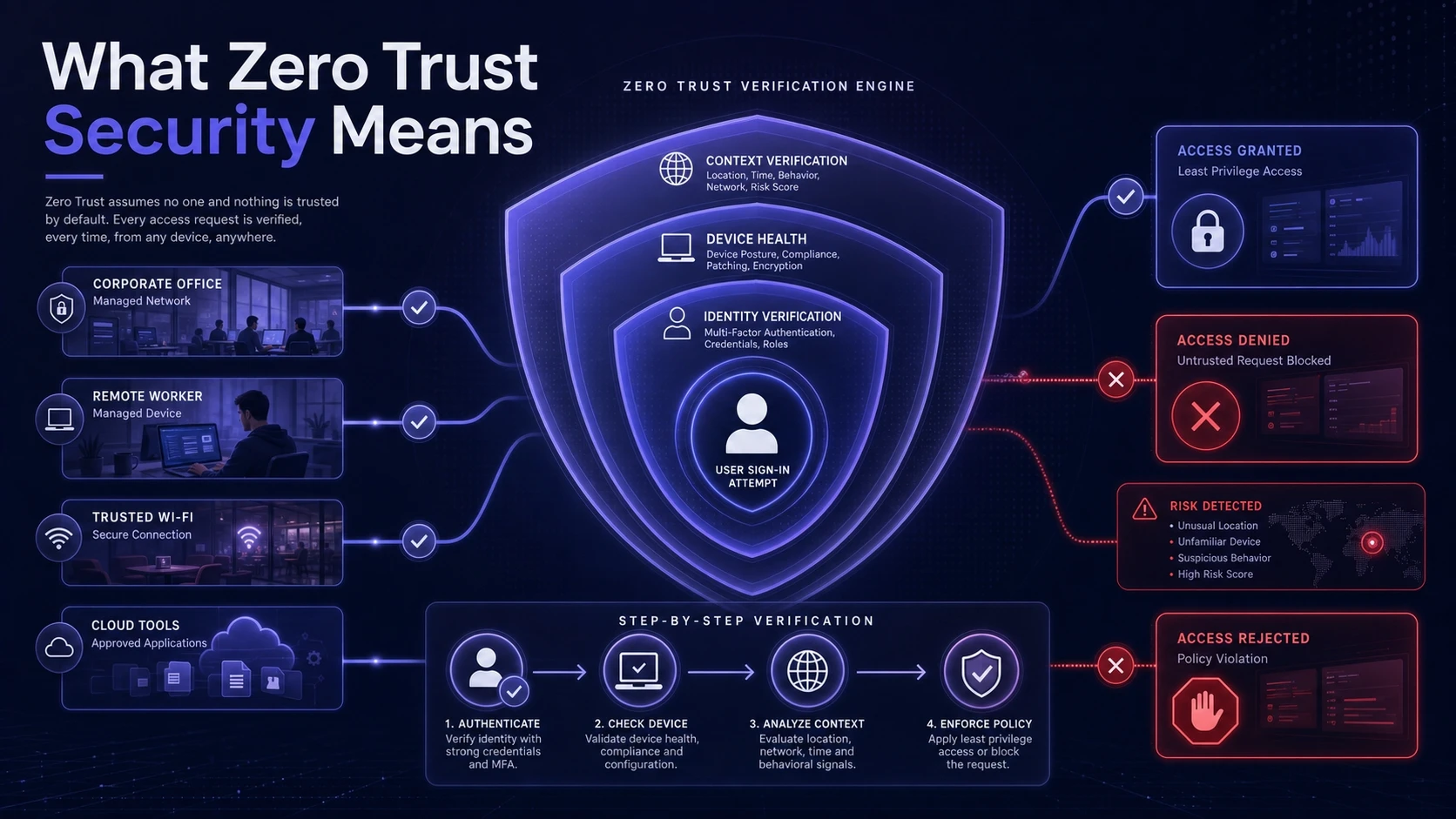 What Zero Trust Security Means