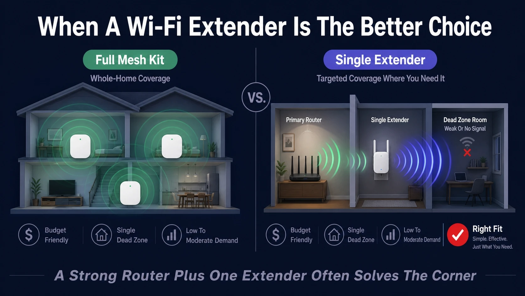 When A Wi Fi Extender Is The Better Choice