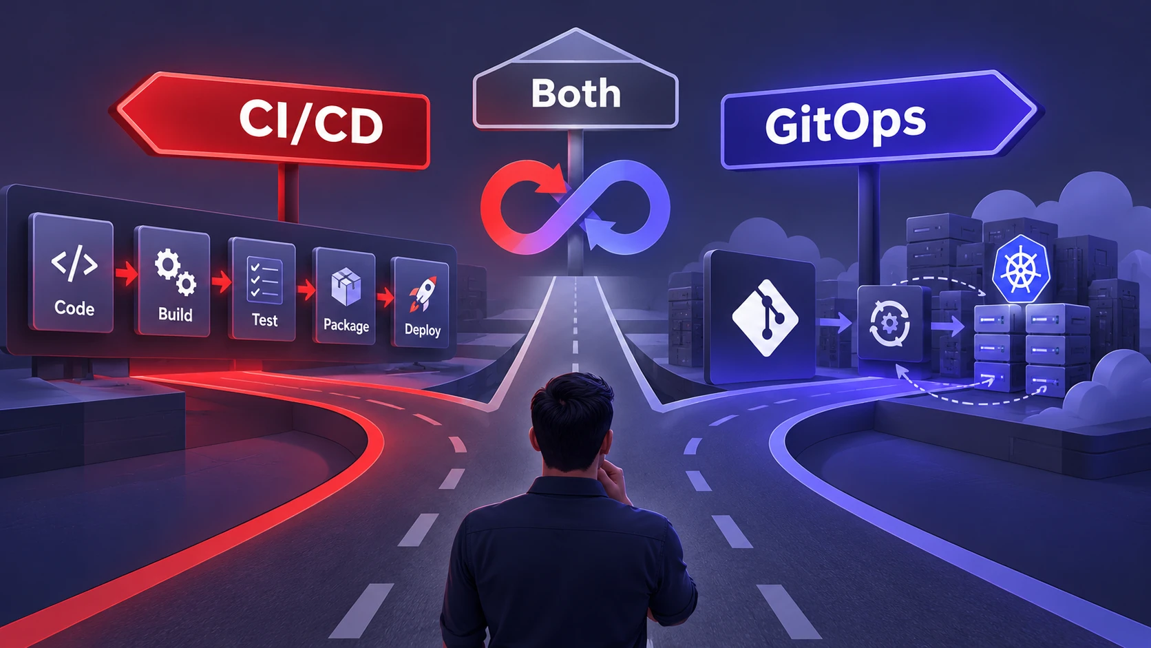 When to Choose GitOps, CI CD, or Both