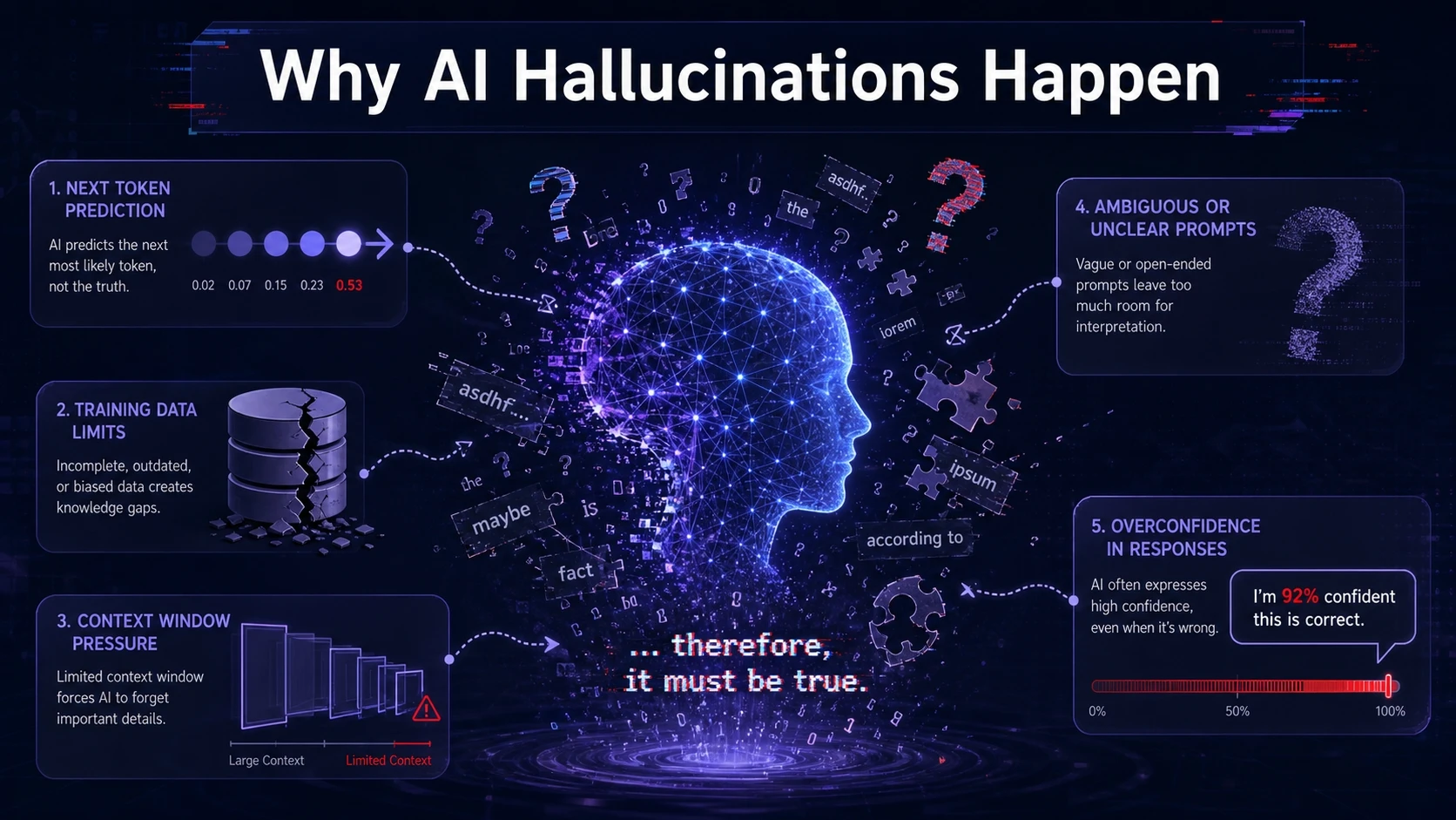 Why AI Hallucinations Happen