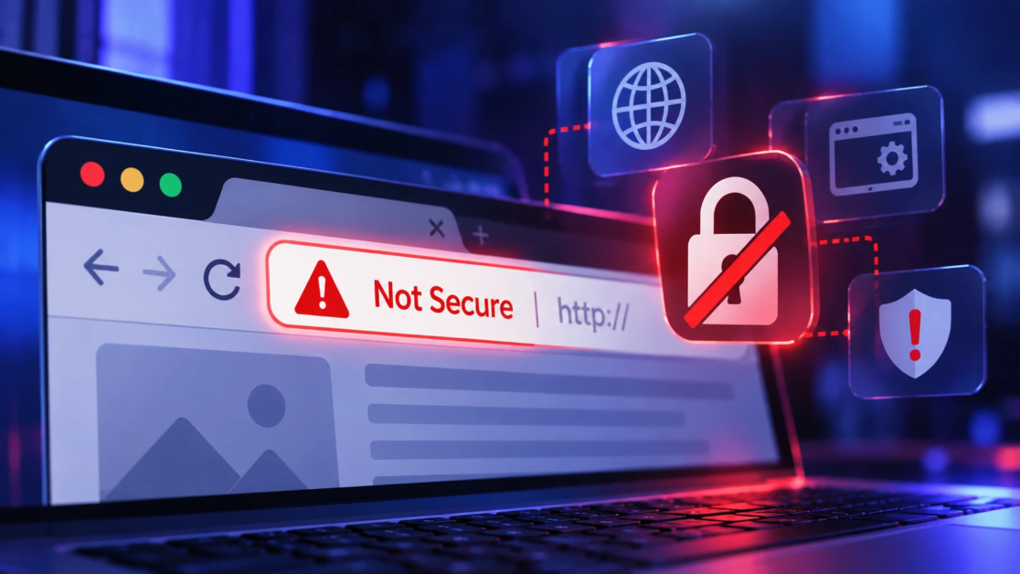 Why Your Browser Says “Not Secure” and What You Should Do